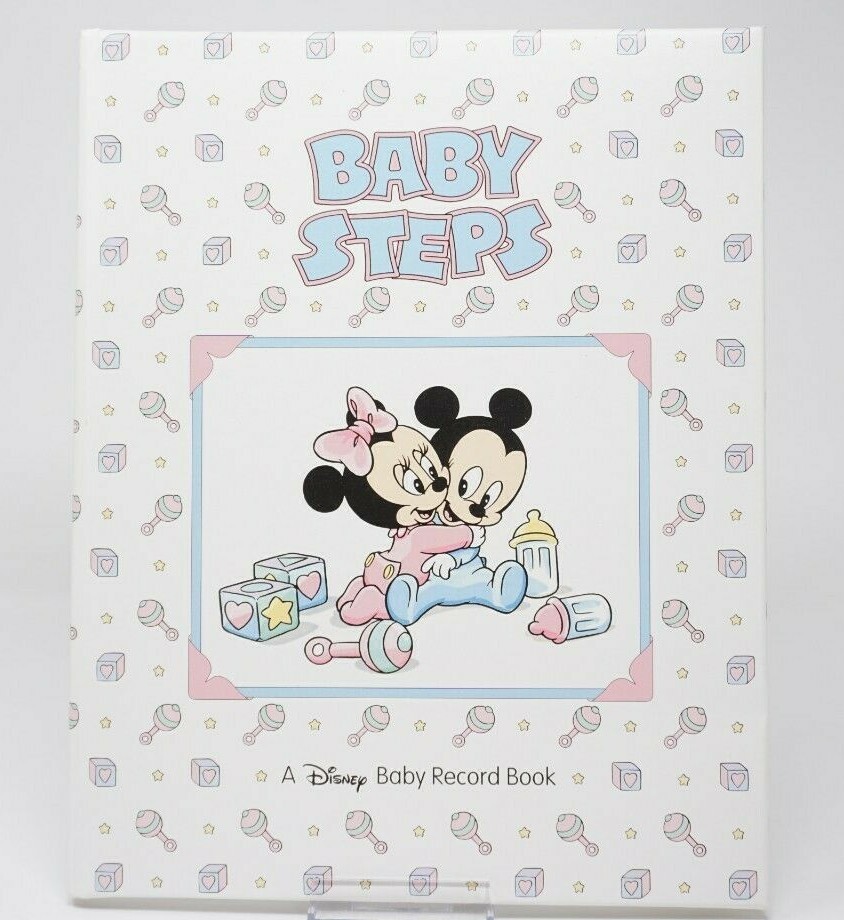 Disney Mickey & Minnie Baby Steps: A Disney Baby Record Keepsake Memory Book