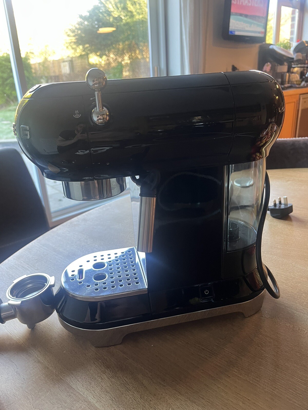 Smeg ECF01 Espresso Machine Black 8017709229931 eBay