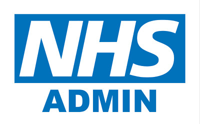 NHS Admin Schlüssel Arbeiter Schild selbstklebend Fahrzeug Autoaufkleber 160 x100 mm