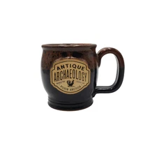 Antique Archaeology Pickin' America 16oz Stoneware Mug USA Sunset Hill Stoneware