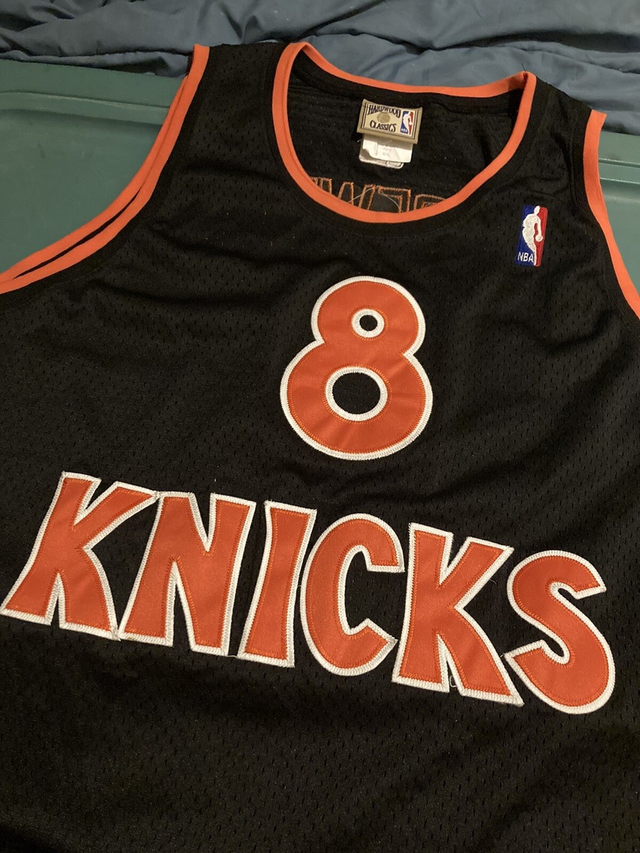 New York Knicks Jersey 2xl Hardwood Classics Latrell Sprewell #8