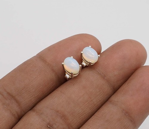 925 Solid Sterling Silver Peridot Garnet Multi Stone Stud Earring eW404 - Picture 77 of 135