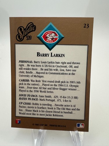 1992 Leaf Studio Baseball - #1-250 - Complete Your Set - You Pick - Picture 67 of 519