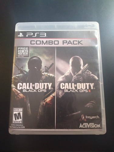 Pack combiné Call of Duty Black Ops et Black Ops II (Sony PlayStation 3, PS3, 2015)