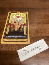 Marvel Heroclix X of Swords OP Four of Pentacles Tarot Card