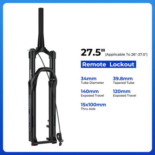 27.5inch 29inch MTB Front Suspension Air Oil Fork with Rebound Adjustment - Picture 27 of 37