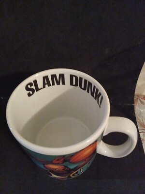 Vintage 1996 Cup Michael Jordan Space Jam Jumbo Mug Slam