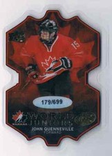 2016-17 ICE WORLD JUNIORS JOHN QUENNEVILLE 179/699 TEAM CANADA #WJ-JQ