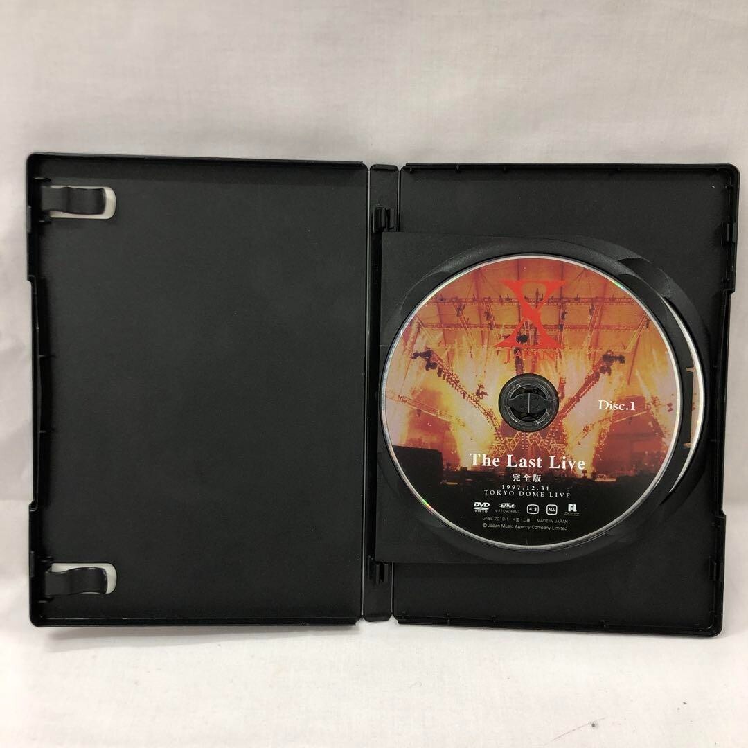 X JAPAN THE LAST LIVE Complete Edition 1997 DVD 2-piece set