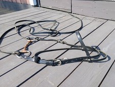 Next to New Leather Horse Bridle with Reigns and Bit