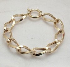 Technibond Twisted Oval Curb Cuban Link Brace...
