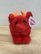Puffins Red The Devil Plush By Swibco Pre Owned With Tag