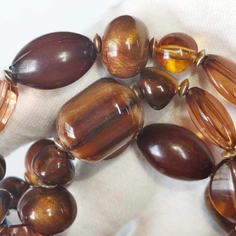 Pulsera elástica apilable 3 piezas Chicos Boho elegante mujer fiesta vacaciones joyería Foto 4 de 4