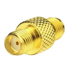 2x SMA Female to RP-SMA Female Connector Adapter for Radio Antenna