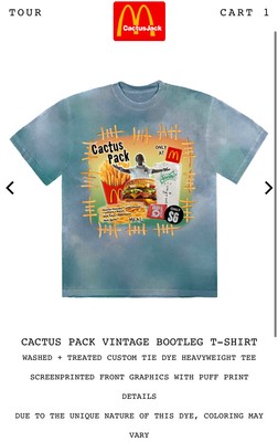 Travis Scott X McDonalds Cactus Pack 