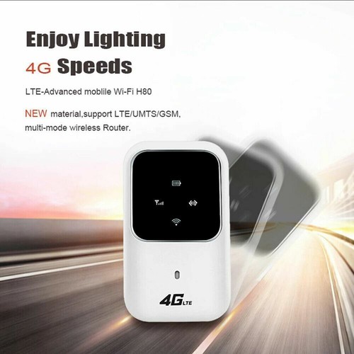 Router wireless a banda larga mobile portatile 4G LTE hotspot SIM sbloccato modem WiFi - Foto 12 di 12