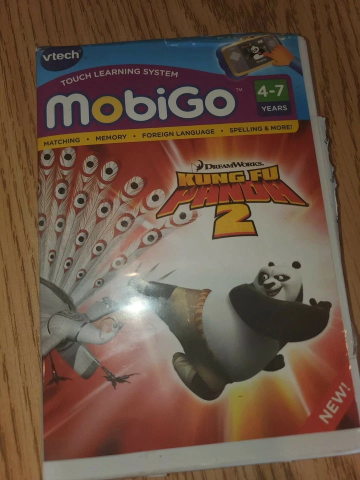 Lot Of 4 Vtech MobiGo Learning Games Toy Story 3, disney, Cars, Kung Fu 2 - Image 4 of 4