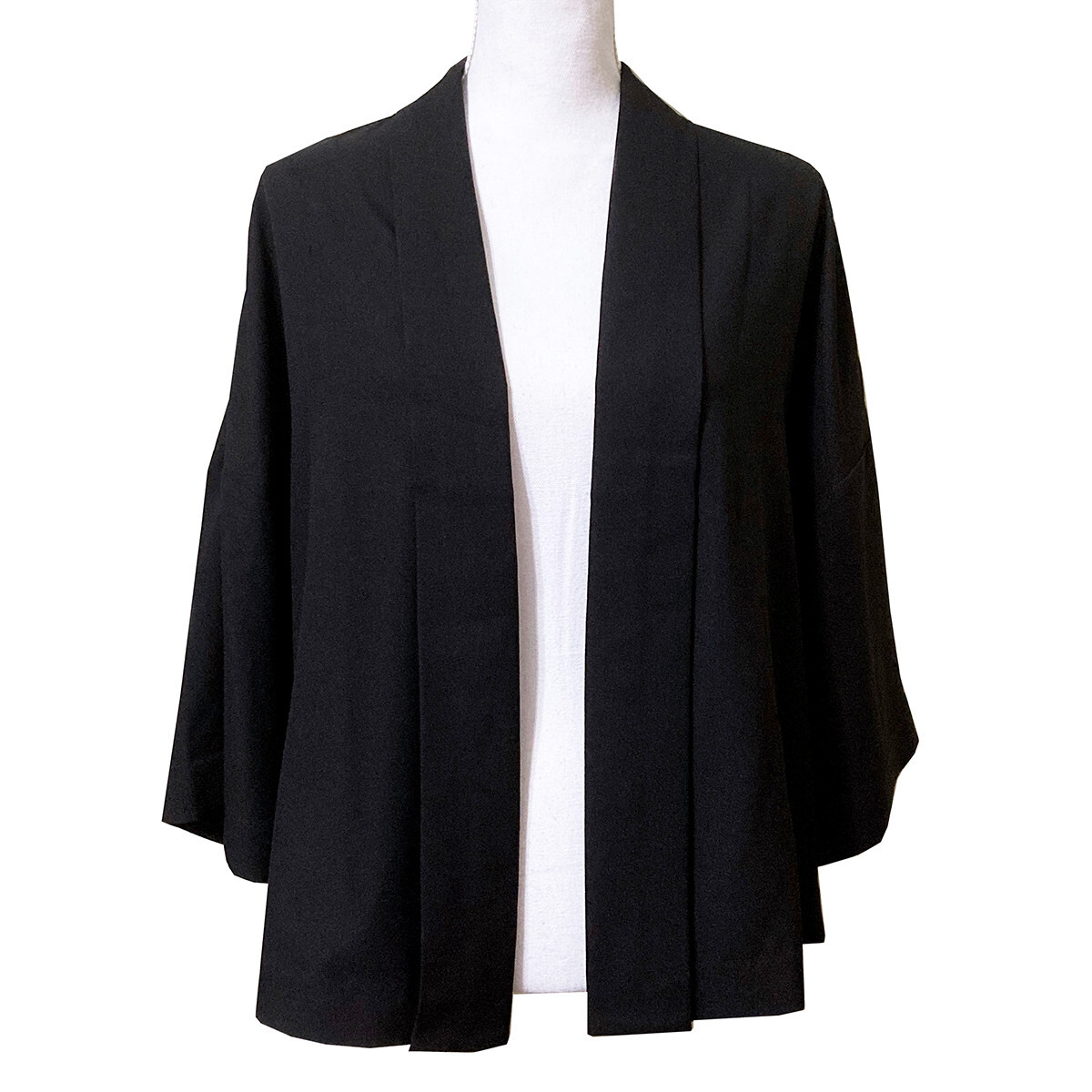 Banana Republic Black Kimono Jacket XS Open Front