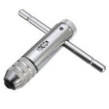 NEU 3-8mm T-Griff Ratsche Windeisen für Gewindeschneider, Reibahlen ...