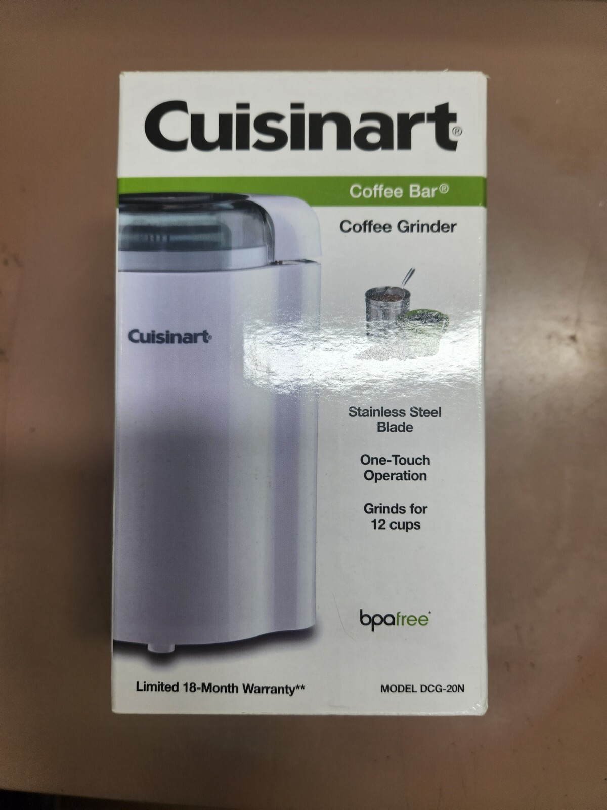 Coffee Bar Coffee Grinder 12 cup DCG20N Cuisinart eBay