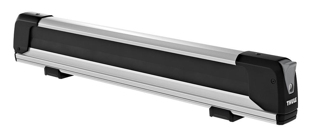 1434229 Portasci da tetto SnowPack Extender 5 paia argento