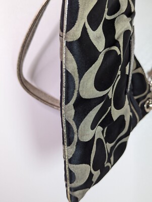 Coach Purse Classic Poppy K1093 15318 Black Crossbody Coach Purse Classic Poppy K1093 15318 Black Crossbody
