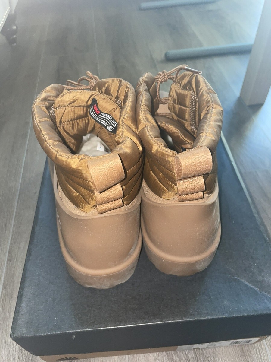 ugg classic mini lace-up weather boots | eBay
