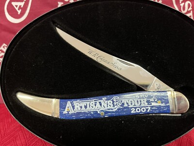 Case XX 2007 Artisans Tour- Large Toothpick Navy Blue 610098 SS