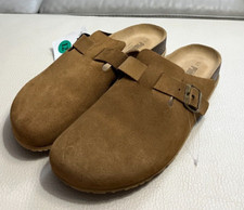 Piu Natura Men's Boston Leather Sandals - Made in Italy - EU 45/US 12 - MRSP 150
