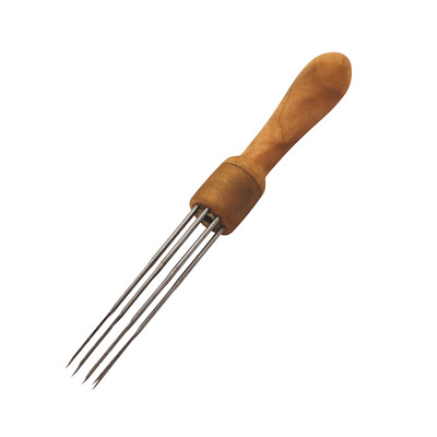 Handcrafted in USA 8 Needle Felting Tool, Cherry Felting Needle Holder