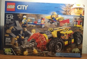 lego city 60186 mining heavy driller