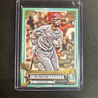  Jesse Winker 2022 Topps Gypsy Queen #273 Turquoise 142/199 Reds