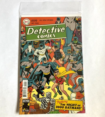 BATMAN DETECTIVE COMICS #1000 2019 MICHAEL CHO 1950'S VARIANT - Graphic Novel PB