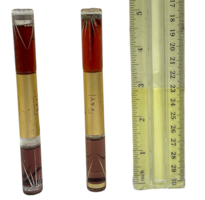 Kay Ali Deja Vu & Amber Eau De Parfum (2X5ml/0.17fl.oz) Lot Of 2 As Seen