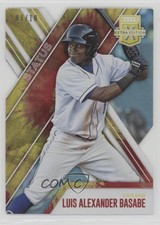 2017 Elite Extra Edition Status Tie-Dye Die-Cut 7/10 Luis Basabe Alexander fm0