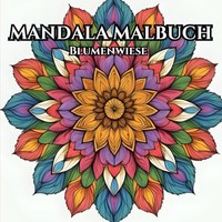 Blumenwiese Mandala Malbuch FüR Kinder & Erwachsene - Entspannung & Stressabbau