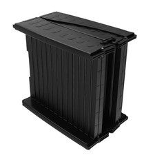 60" Tri-Fold Folding Dog Ramp Foldable Pet Ramp Stairs with Carry Handles