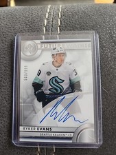 RYKER EVANS 2023-24 UD SP AUTHENTIC FUTURE WATCH ROOKIE AUTO /999 