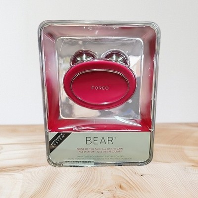 FOREO Bear Smart Microcurrent Facial Toning Device Fushia