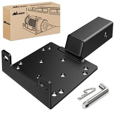 Nilight Universal Trailer Hitch Winch Mounting Plate With 2 Receiver Hitch