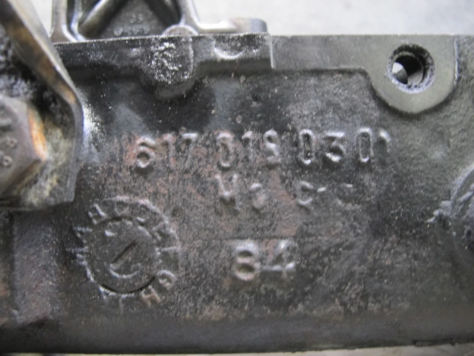 82-85 MERCEDES W123 300D 3.0L 617.952 DIESEL ENGINE MOTOR CYLINDER HEAD OEM - Image 4 of 4