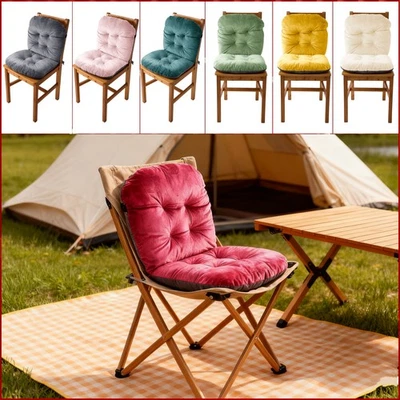 EHOME-MALLS High Back Chair Cushion Patio Outdoor Chair Cushion Seat Pads Plush Soft Pad