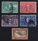 CKStamps: US Stamps Collection Scott#323-327 Used