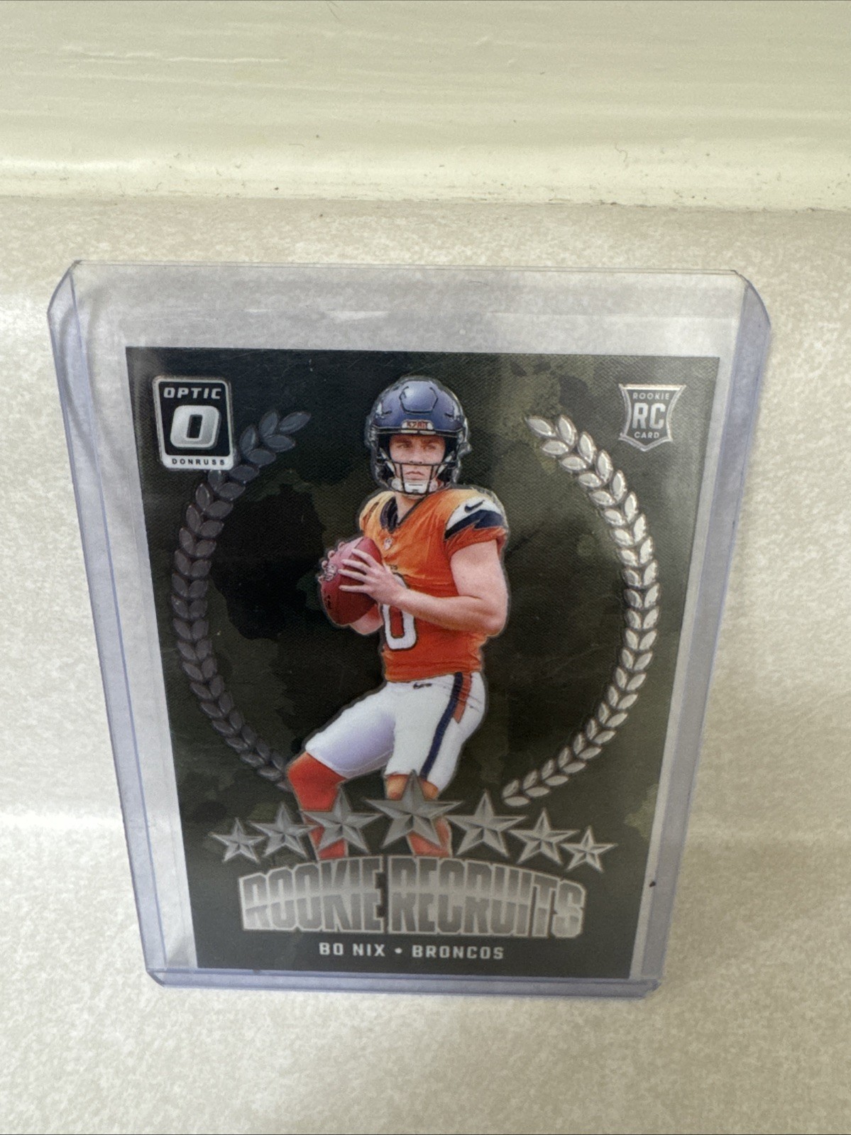 2024 Panini Donruss Optic - Rookie Recruits Bo Nix #4 (RC)