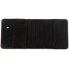 Car CD Case Holder Vehicle Sun Visor Glasses Organizer Car Storage Sleeves