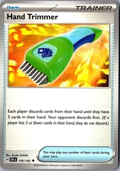 Hand Trimmer 150/162 Temporal Forces Uncommon Pokemon TCG