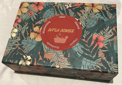 Therapy Bath Handmade Natural Moisturizing Bath Bomb Set 6 Bulgarian Rose