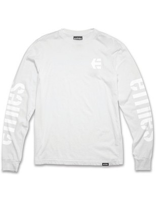 Etnies Icon Langarmshirt weiß/weiß Herren