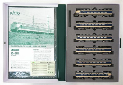 N Gauge KATO 10-2111 Series 583 ''Waku Waku Dream'' 6-Car Set 【A】