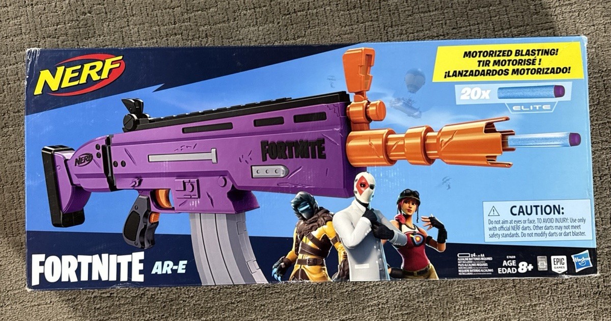 NERF Fortnite AR-E Blaster (E7659) for sale online | eBay